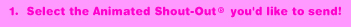 Shout-Outs