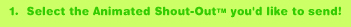 Shout-Outs
