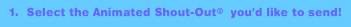 Shout-Outs