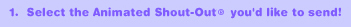 Shout-Outs