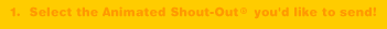 Shout-Outs