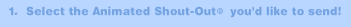 Shout-Outs
