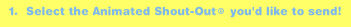 Shout-Outs