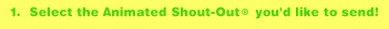 Shout-Outs