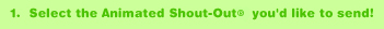 Shout-Outs
