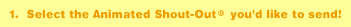 Shout-Outs